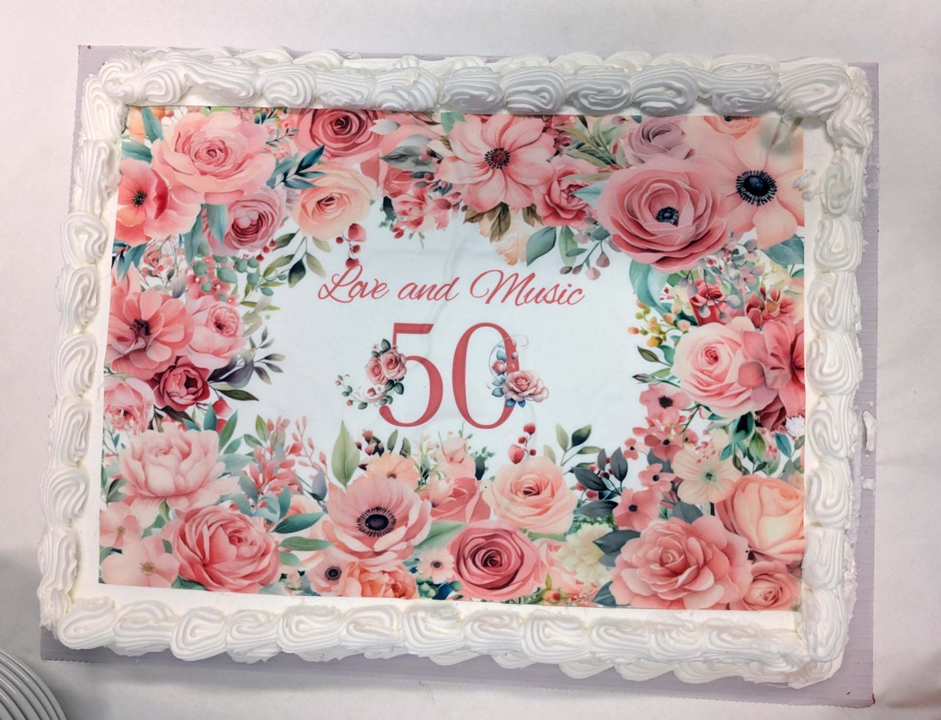 The cake!